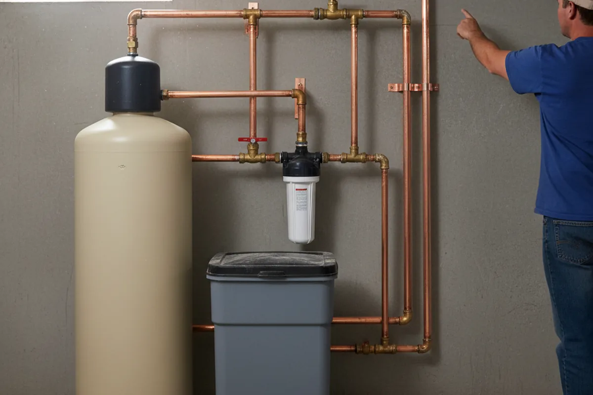 Whole-house water treatment system installed in Reddick